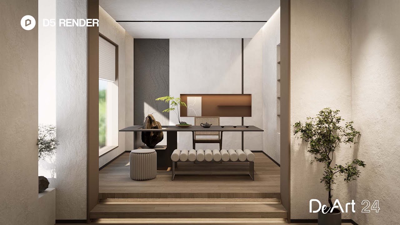 D5 Render Interior Rendering Full Tutorial