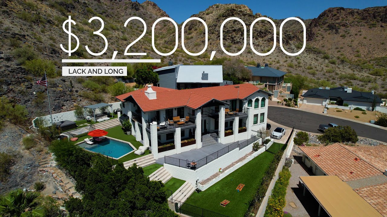 Inside a $3,200,000 Luxury Home In Phoenix Arizona - Eddie Lack and Conner Long