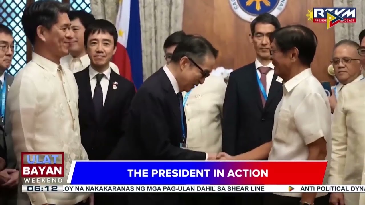 #UlatBayanWeekend | The President in Action | ulat ni Kenneth Paciente