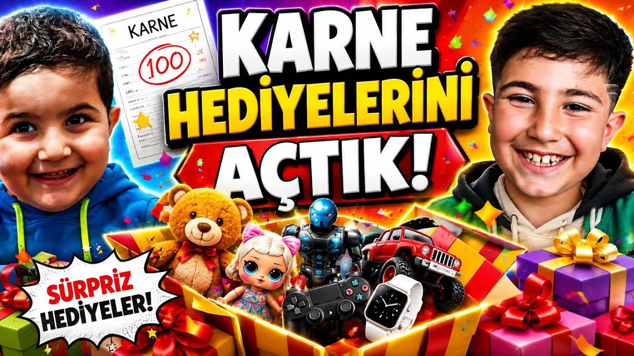 KARNE HEDİYELERİMİZİ ALDIK !! EN ÇOK İSTEDİĞİMİZ HEDİYELER BAKALIM NELER !! @elifsinemtv @fatihselim