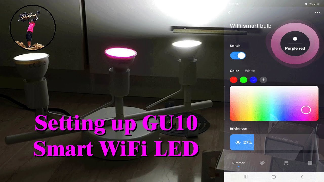 Setup MOES GU10 Smart WiFi LED lights for home lighting
