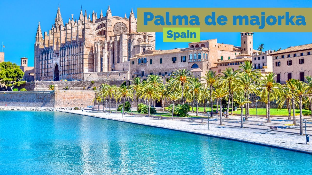 Palma, Spain 🇪🇸 - SUMMER PARADISE 4K-HDR Walking Tour (▶114min)