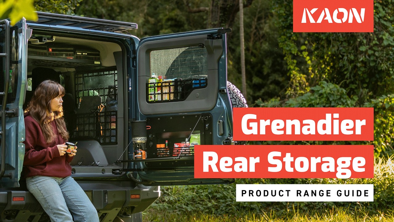 A Practical Guide to Interior & Rear Door Storage for the Ineos Grenadier