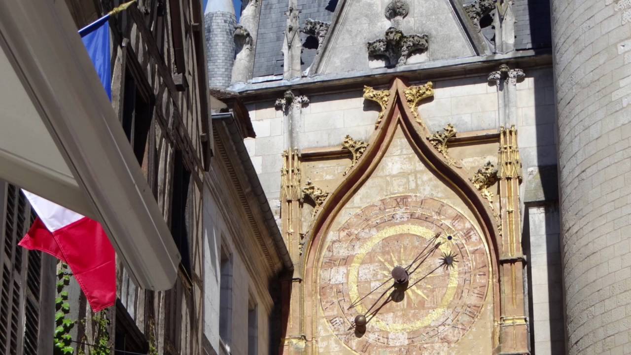 Auxerre zone pietonne et centre ville 1080P60