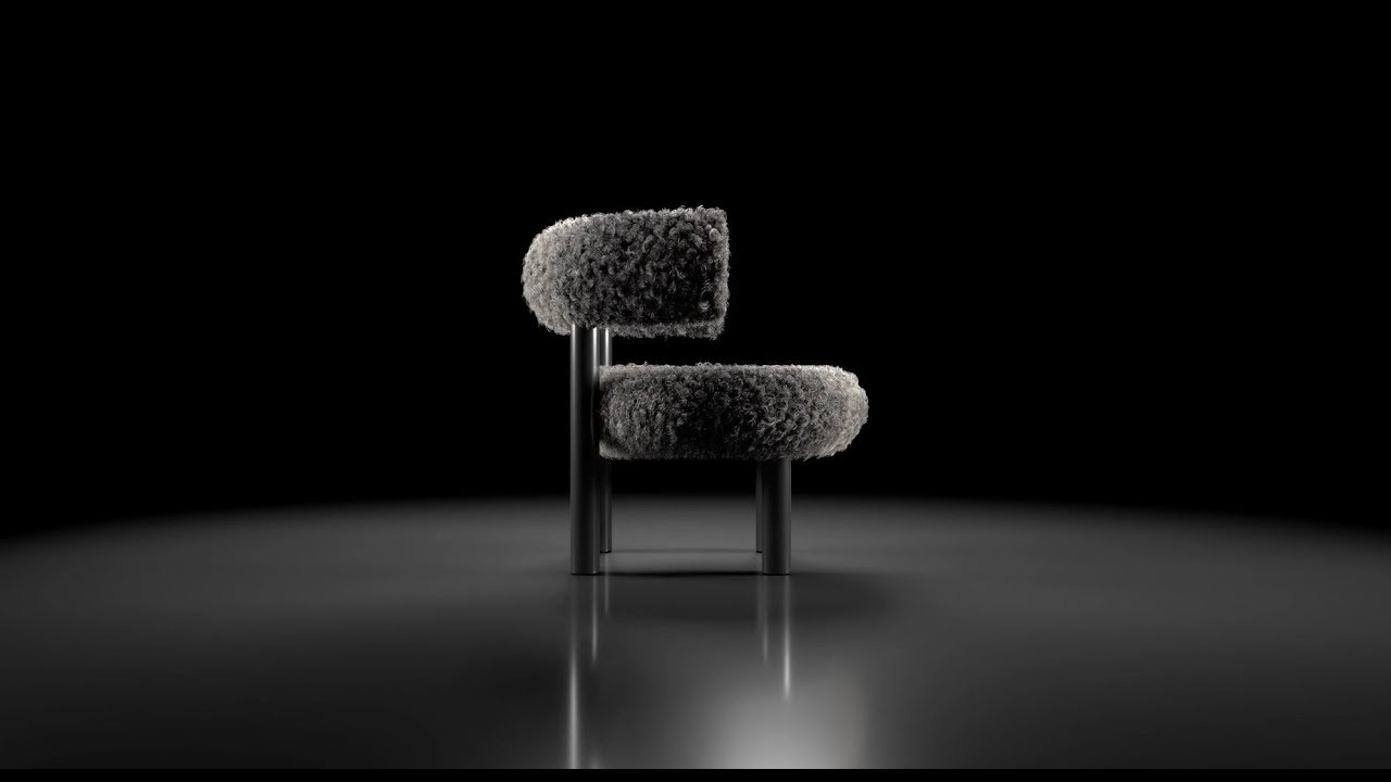 Materiality of Tom Dixon's FAT chair