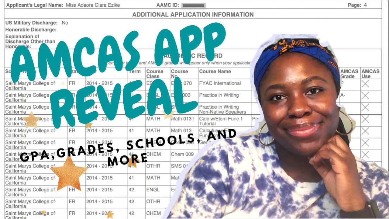 MY ENTIRE MEDICAL SCHOOL APPLICATION REVEALED| GPA, MCAT, ACTIVITIES, AND MORE| AMCAS, ACOMAS, TMDAS