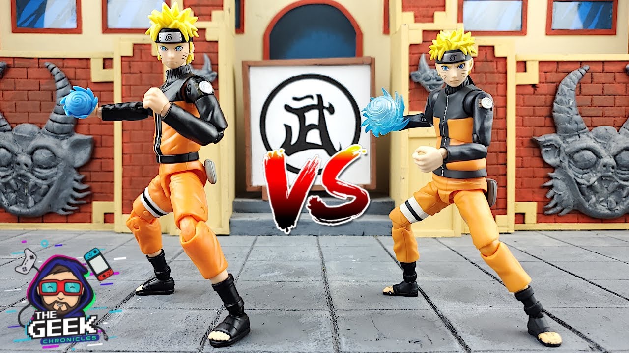 Comparación Naruto SH Figuarts vs Anime Heroes - ¿Cuál es mejor?