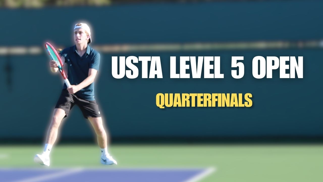 The Reality of Playing a USTA Level 5 Tournament as a Lower UTR Player...