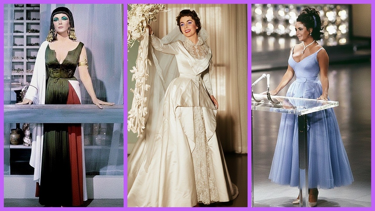 Top 8 Most Beautiful ELIZABETH TAYLOR Dresses!