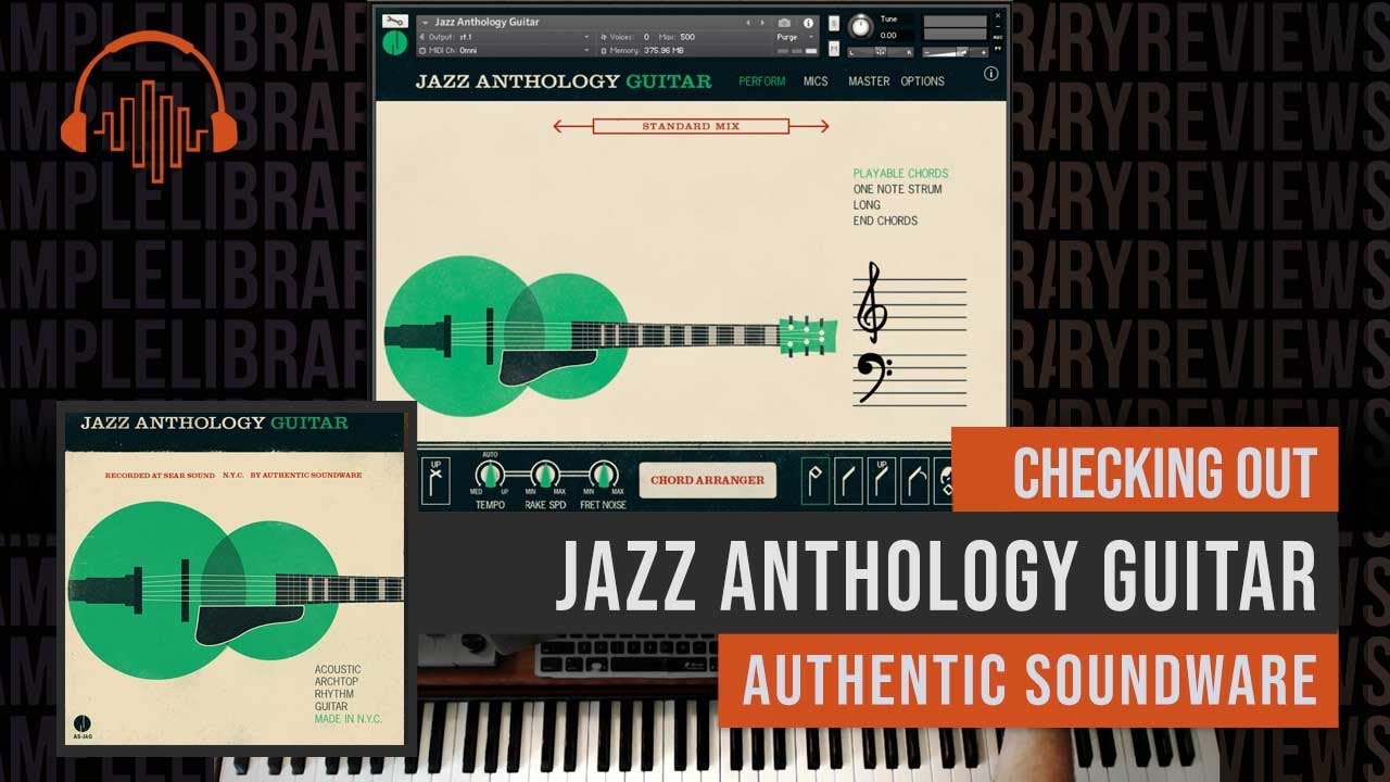 Checking Out:  Jazz Anthology Guitar by Authentic Soundware