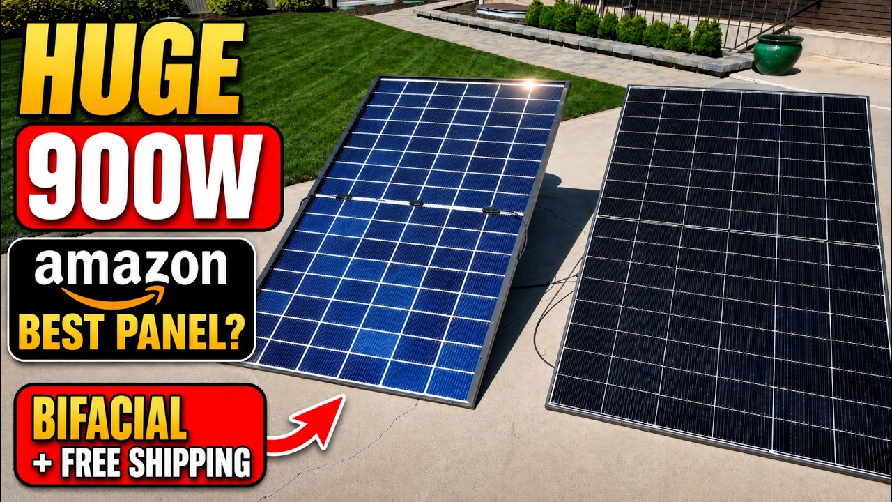Amazon Now Ships 900W of REAL Solar to Your Door (No Pallet)