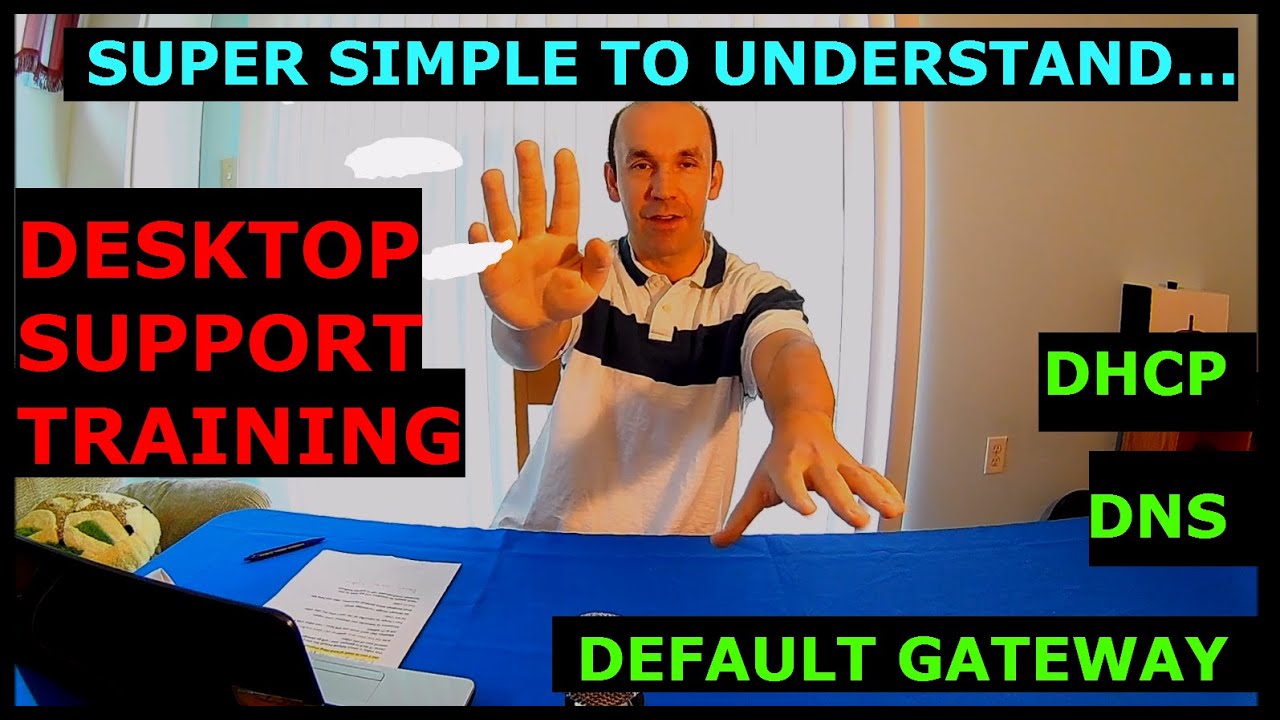 DESKTOP SUPPORT TRAINING  - DHCP  - IPCONFIG /all  EXPLAINED