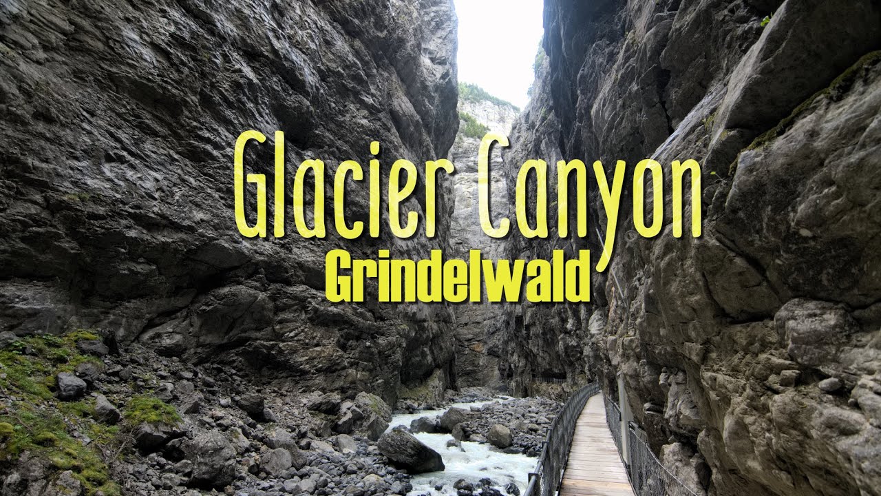 Gletscherschlucht Grindelwald | Glacier Canyon Adventure | Swiss Alps