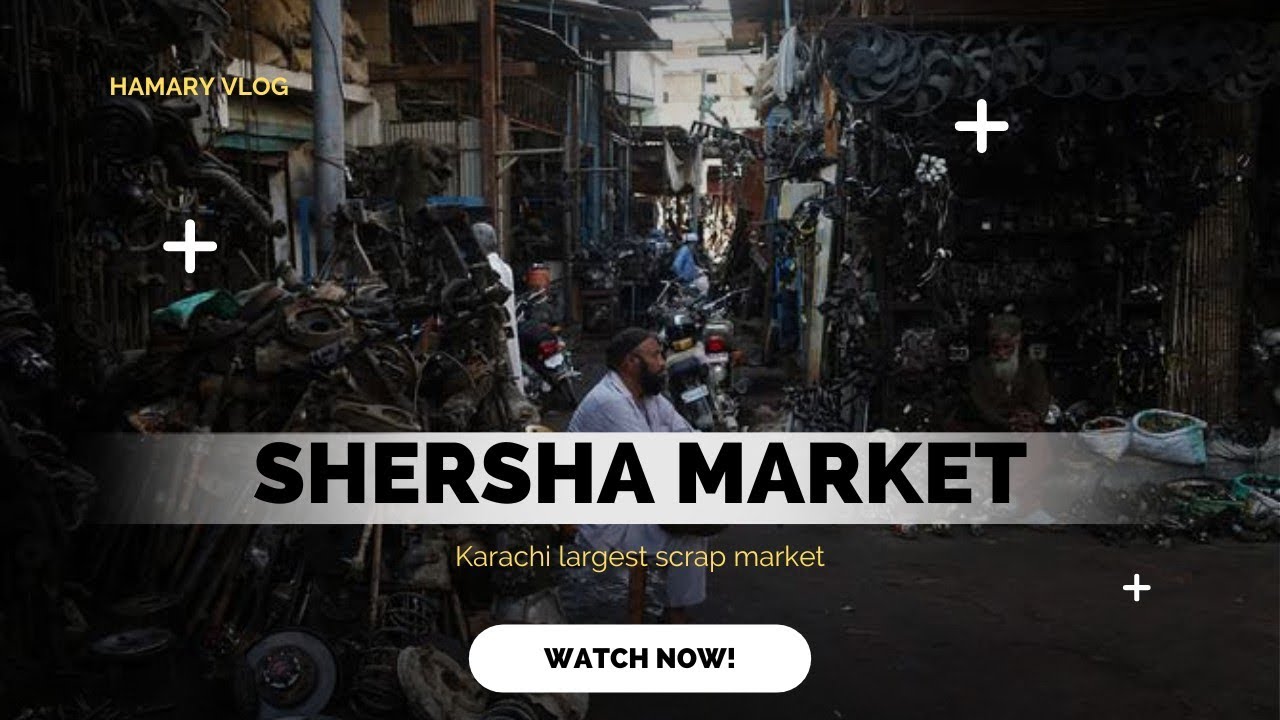 EXPLORING KARACHI'S HIDDEN GEM: Shershah Scrape Market | Unlocking Secrets!