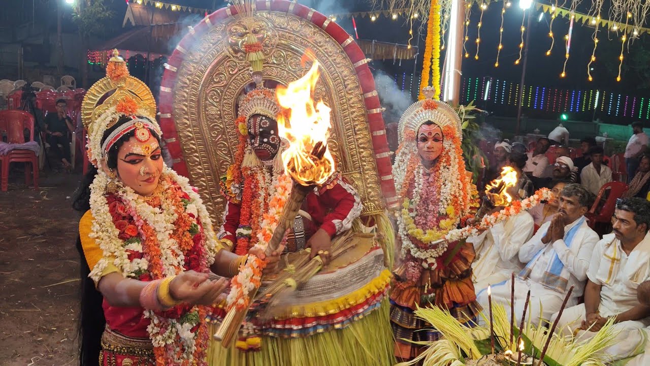 ಕಲ್ಕುಡ, ಕಲ್ಲುರ್ಟಿ, ಕಾಳಮ್ಮ ದೈವದ ಕೋಲ ಶ್ರೀ ವಿಶ್ವನಾಥ ಕ್ಷೇತ್ರ ಕಟಪಾಡಿ|Kalkuda, Kallurti, Kaalamma Kola