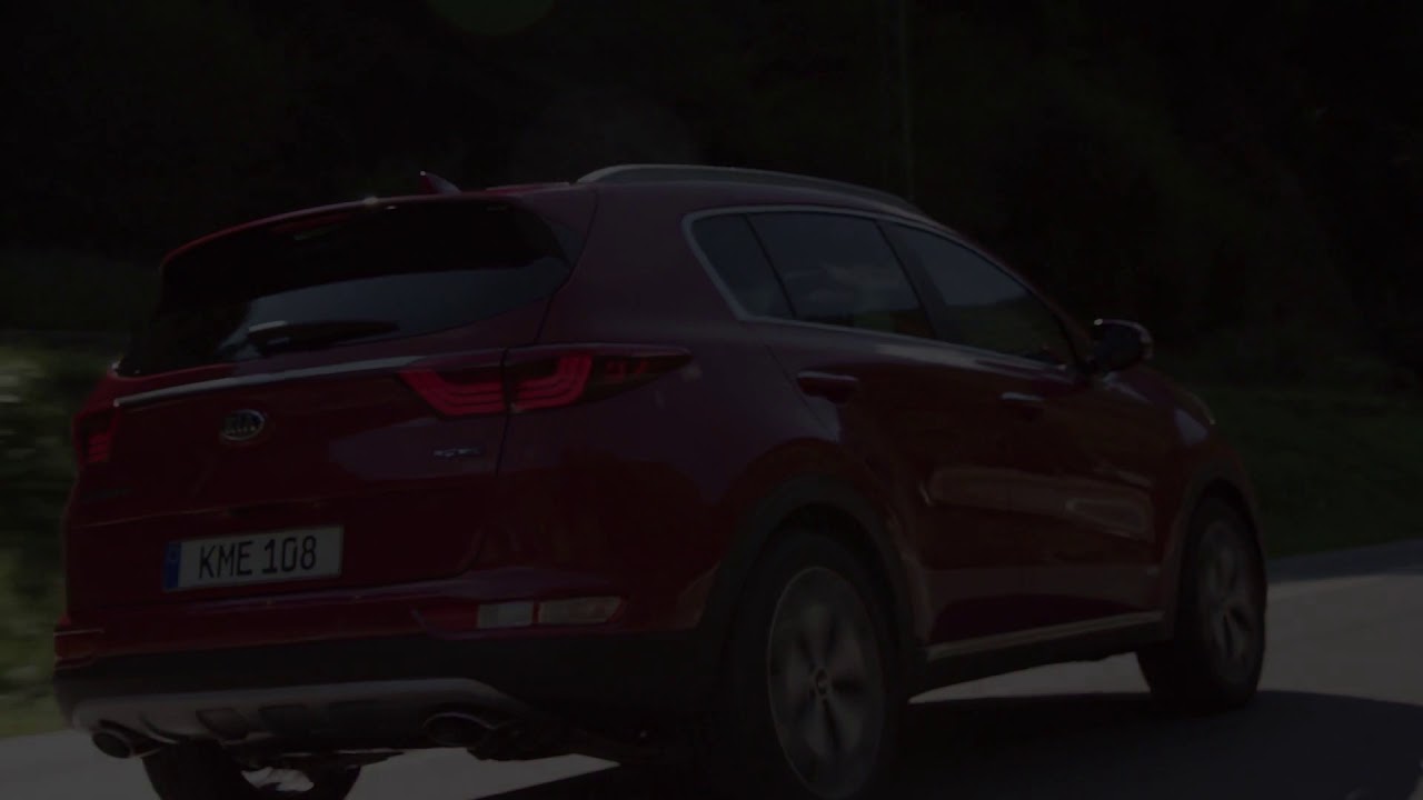 kia sportage - blind spot detection lane change assist and rear cross tr