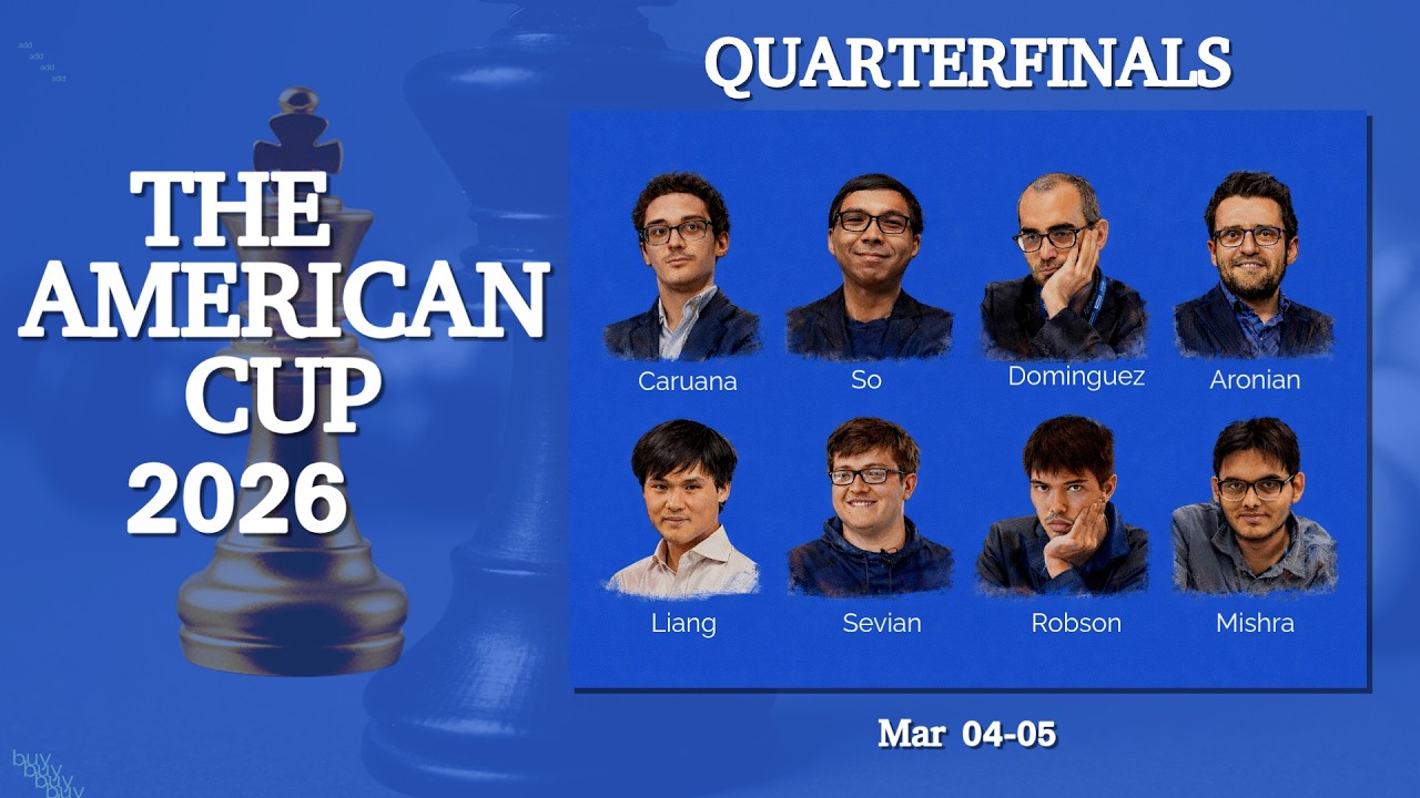 THE AMERICAN CUP 2026 | QUARTERFINALS - MAR  04 | CARUANA, SO, DOMINGUES, ARONIAN, LIANG, ROBSON
