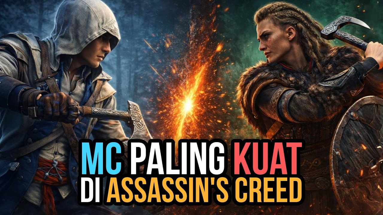 Pengalaman bertempur menentukan - Ranking Main Karakter Paling Kuat di Assassin's Creed
