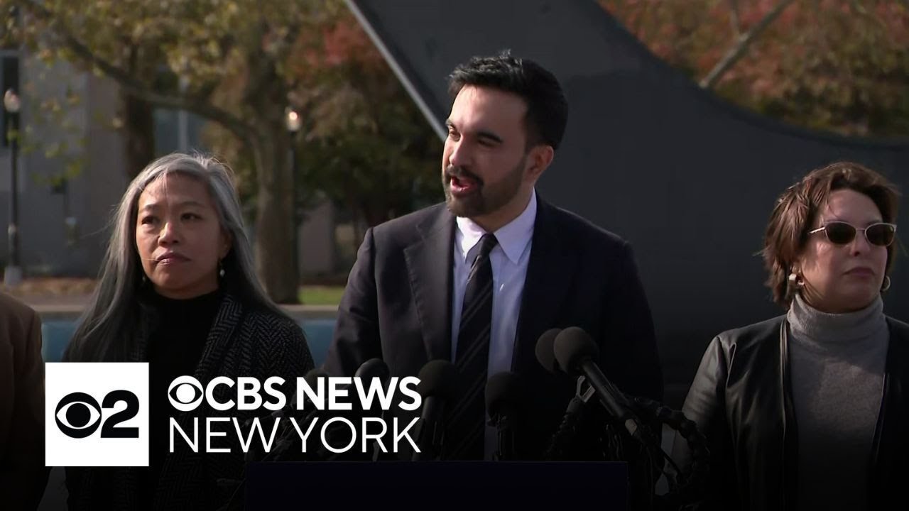 Mayor-elect Zohran Mamdani announces transition team - full news conference