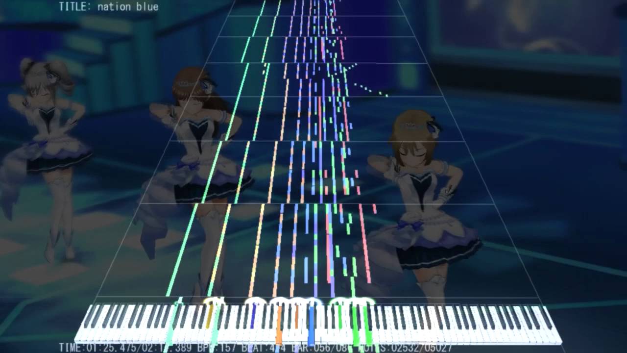 デレマス - Nation Blue ピアノ アレンジ (Piano Remix)