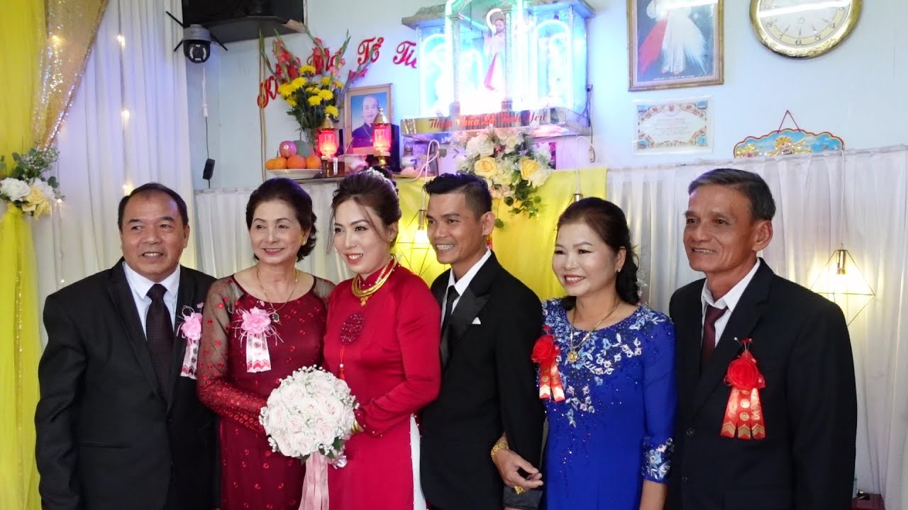 Đám Cưới Thanh Tâm Hồng Nhung | Đãi Tiệc Nhà Gái | Hương Quê #679