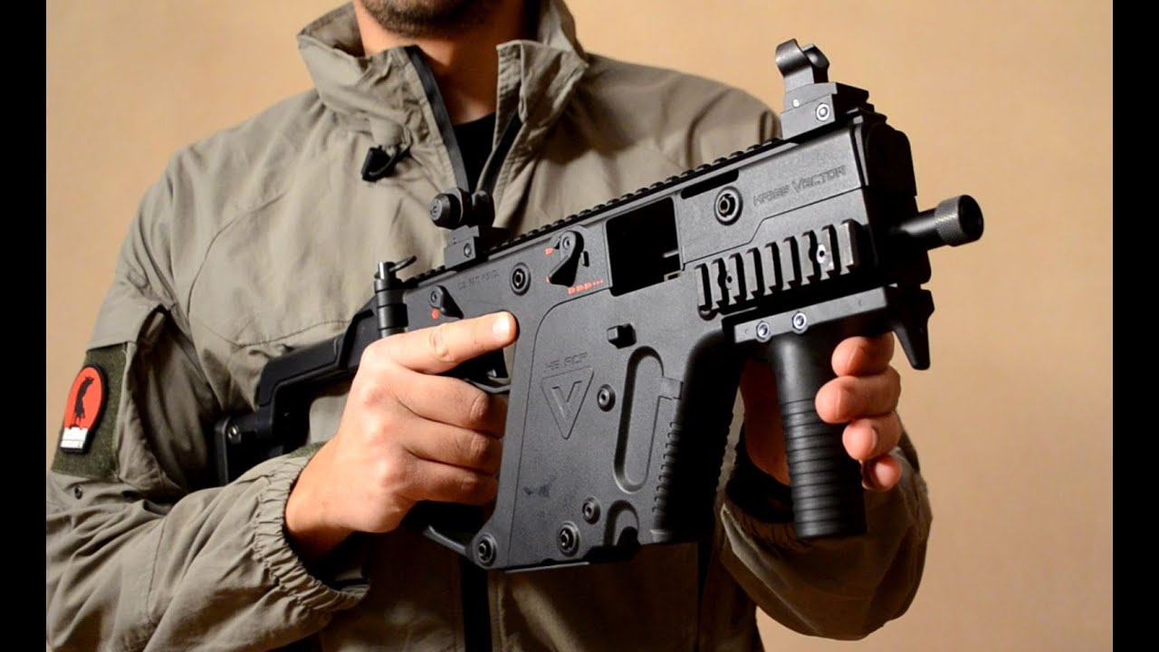Обзор страйкбольного пистолета-пулемета KWA KRISS Vector