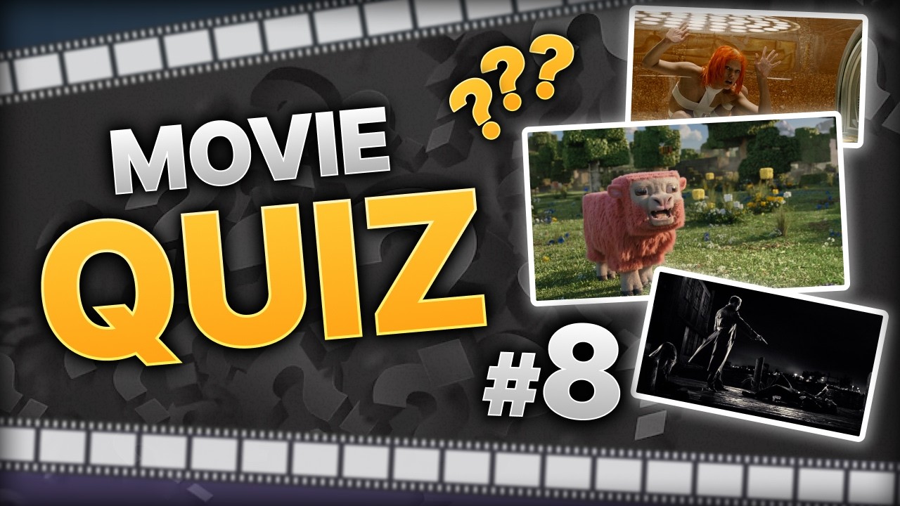 Movie Quiz #8 | Images, Scenes, Animals, Audio fragments, Locations | 25 questions