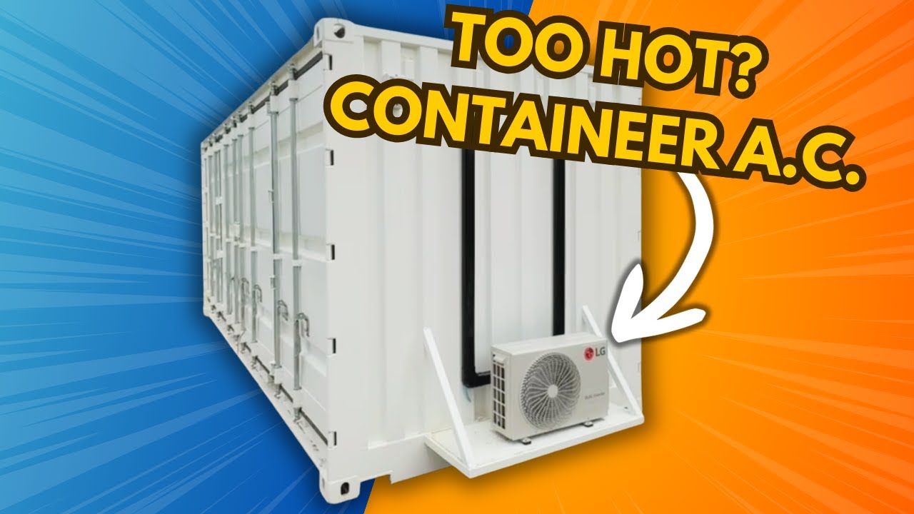 Air Conditioning a 20 ft Container Office (Full POV Install)