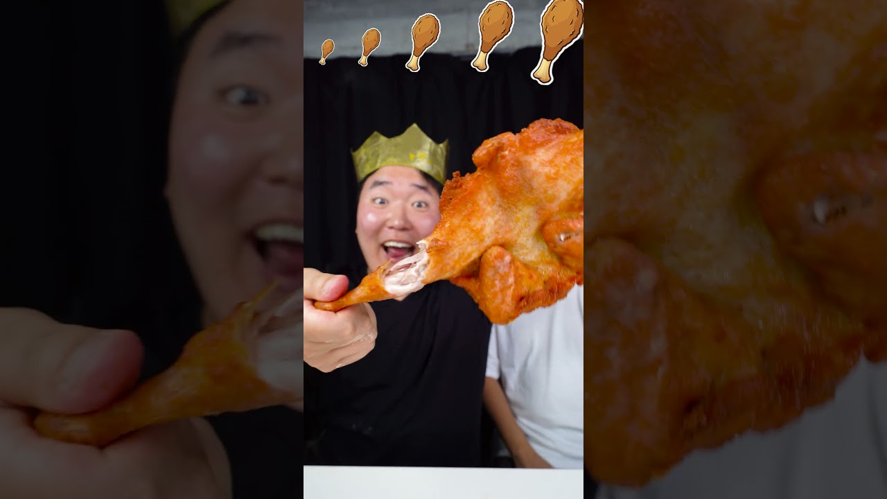 big VS small 1~100% food challenge | fried chicken funny MUKBANG