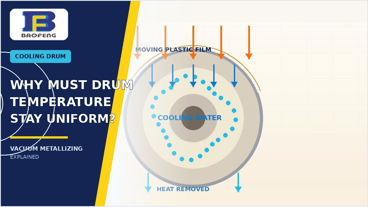 Why Must Cooling Drum Temperature Stay Uniform During Vacuum Metallizing?