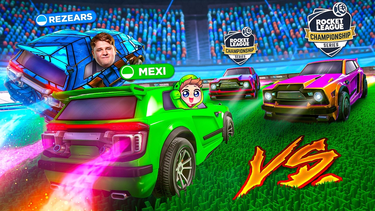 MEXIFY & REZEARS gegen PRO SPIELER?!😱 Rocket League