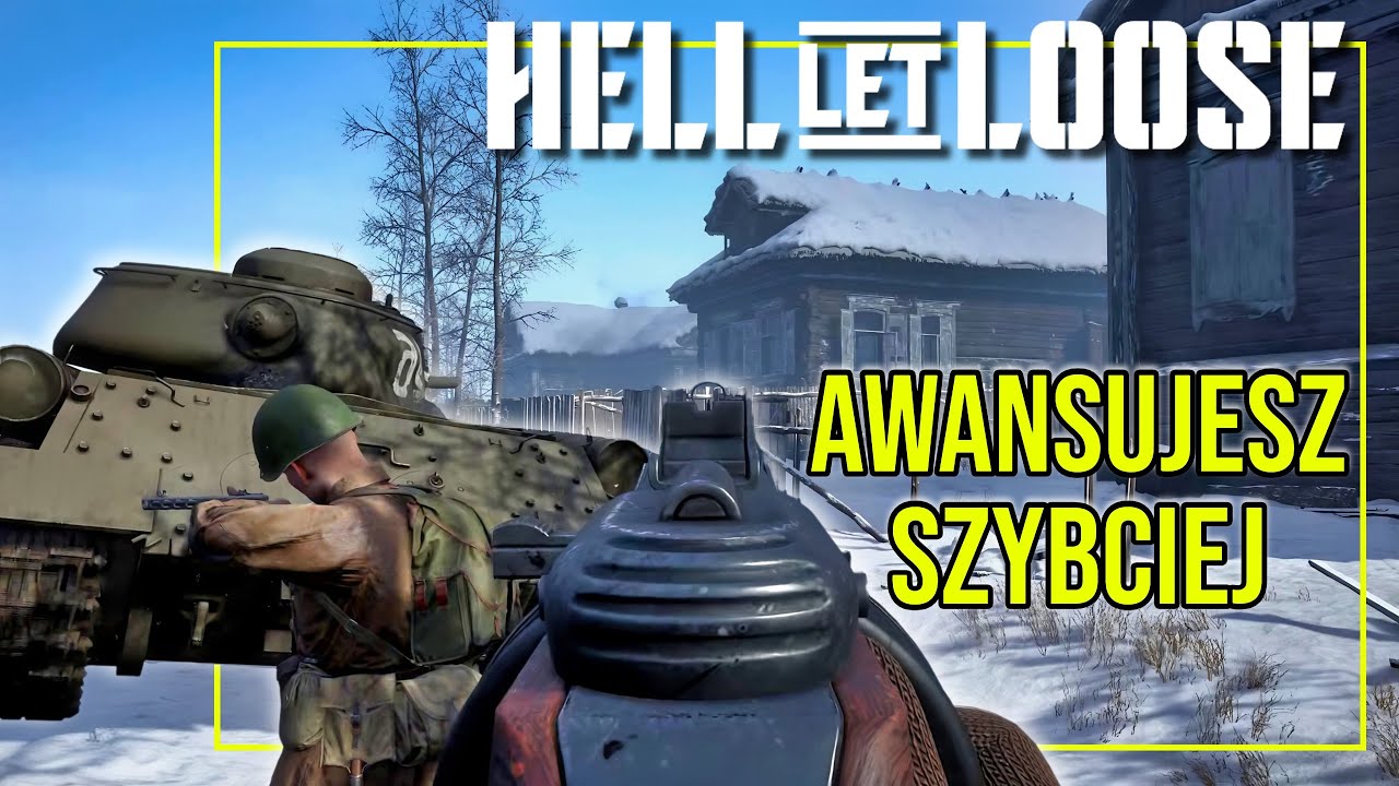 W Hell let loose AWANSUJESZ szybciej nie grając dla FRAGÓW.
