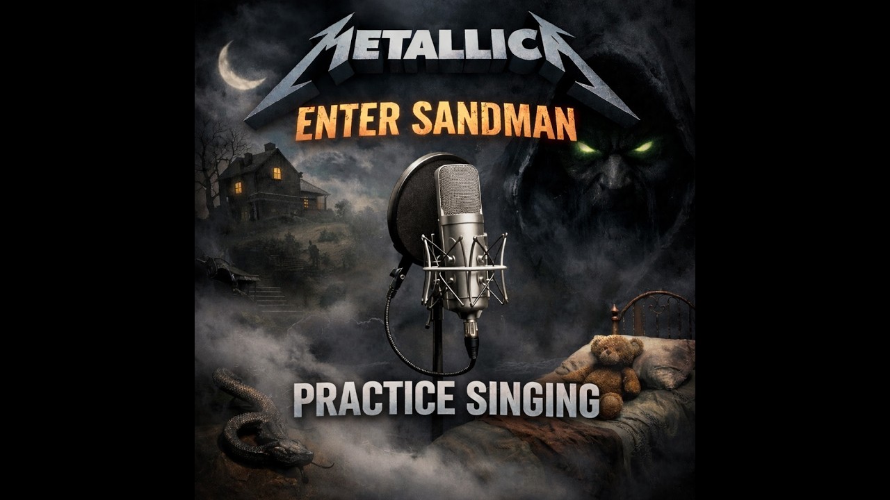 Metallica - Enter Sandman Practice Singing