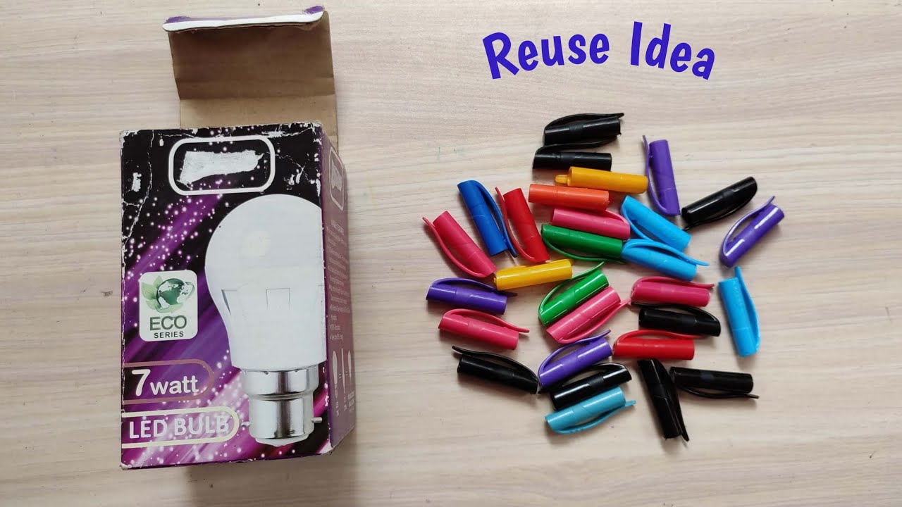 Best out of waste craft ideas | Beautiful craft from pen caps | Reusing pen cap
