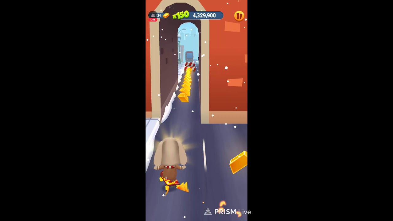 ​ 🥌🎯Racoon chase 🦸‍♂️🎍 Talking Tom 🆚 The Rakoonz 🦝 in Hero Dash 🏙️ Talking Tom Gold Rush LIVE