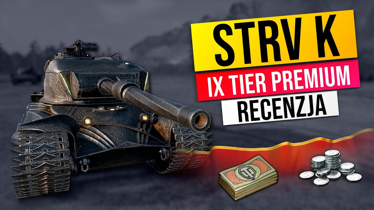 Strv K - CZY TEN CZOŁG PREMIUM ZNISZCZY WORLD OF TANKS? ;) - premium IX tieru