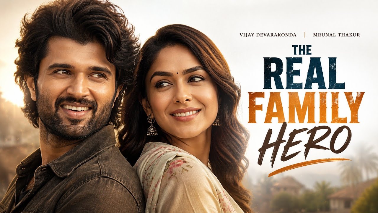 The Real Family Hero :- Full HD 1080p Movie | Vijay Deverkonda and Mrunal Thakur New Hindi dubbed ||