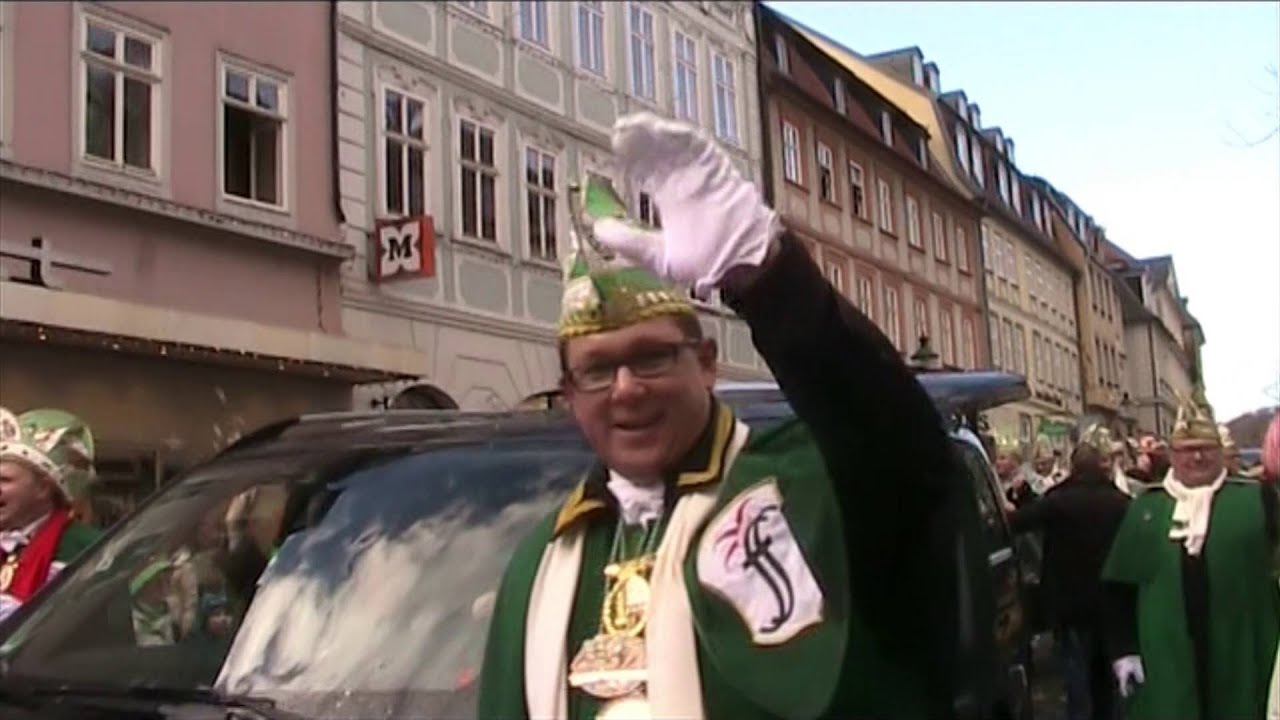 Rosenmontagszug 2016 in Fulda - FKG und Prinz von Fulda