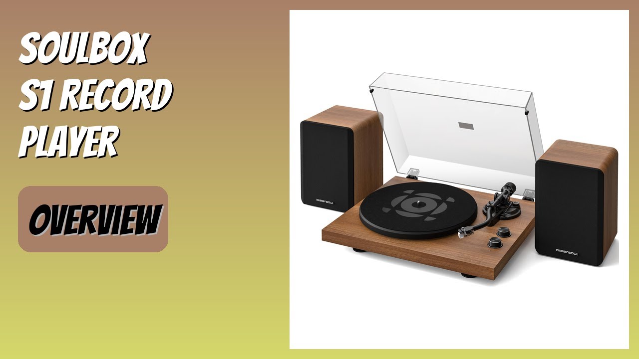 REVIEW (2025): SoulBox S1 Record Player. Features