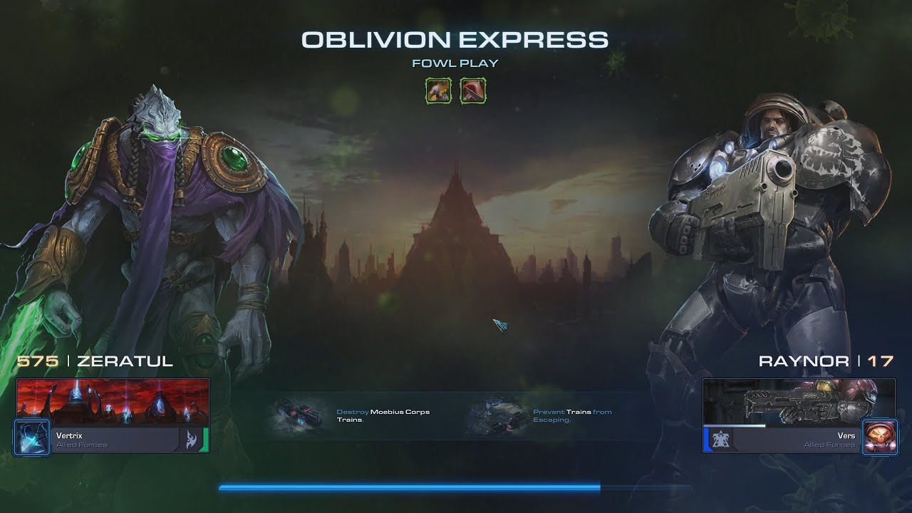 Starcraft 2: Mutation 503 - Fowl Play - Zeratul, Raynor