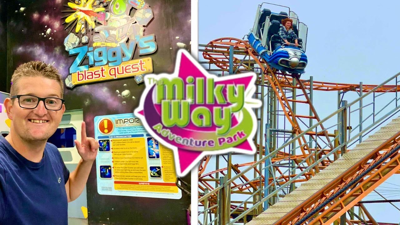 The Milky Way Adventure Park Vlog 2025 - SPACE Theme Park In Devon!