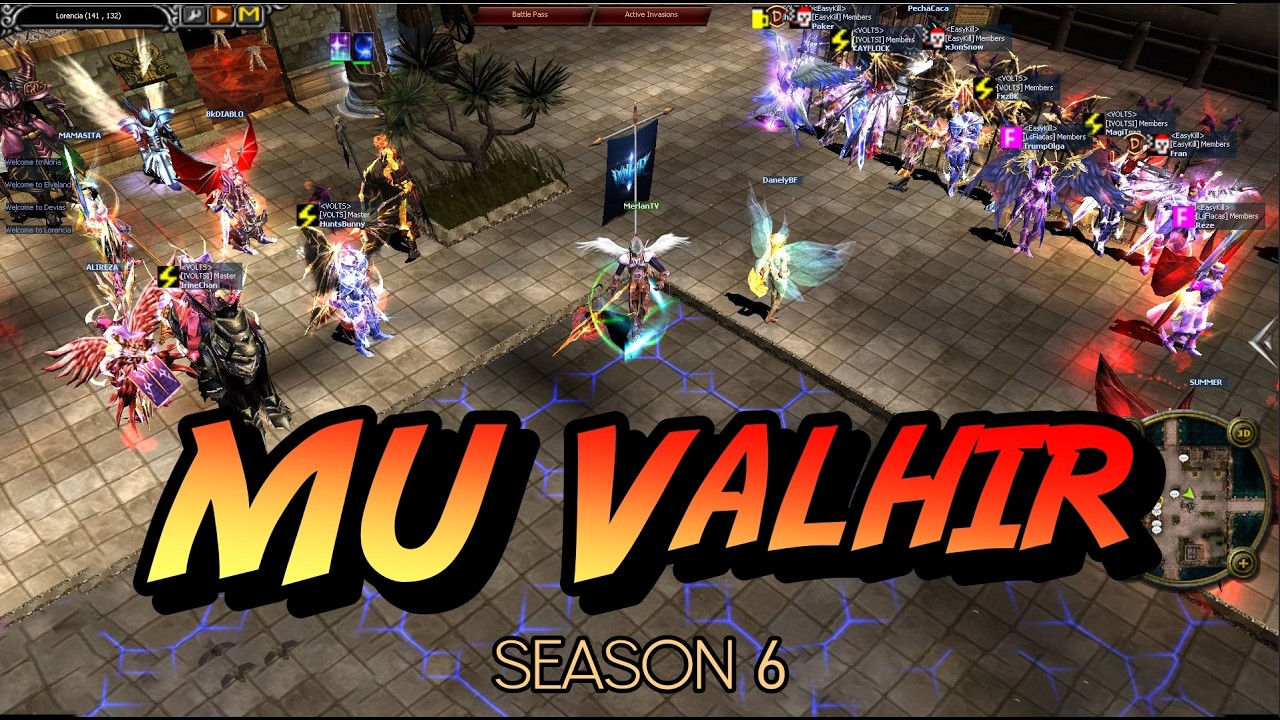 MU Valhir Season 6 ( Mid Server ) | Mu Online Server Review