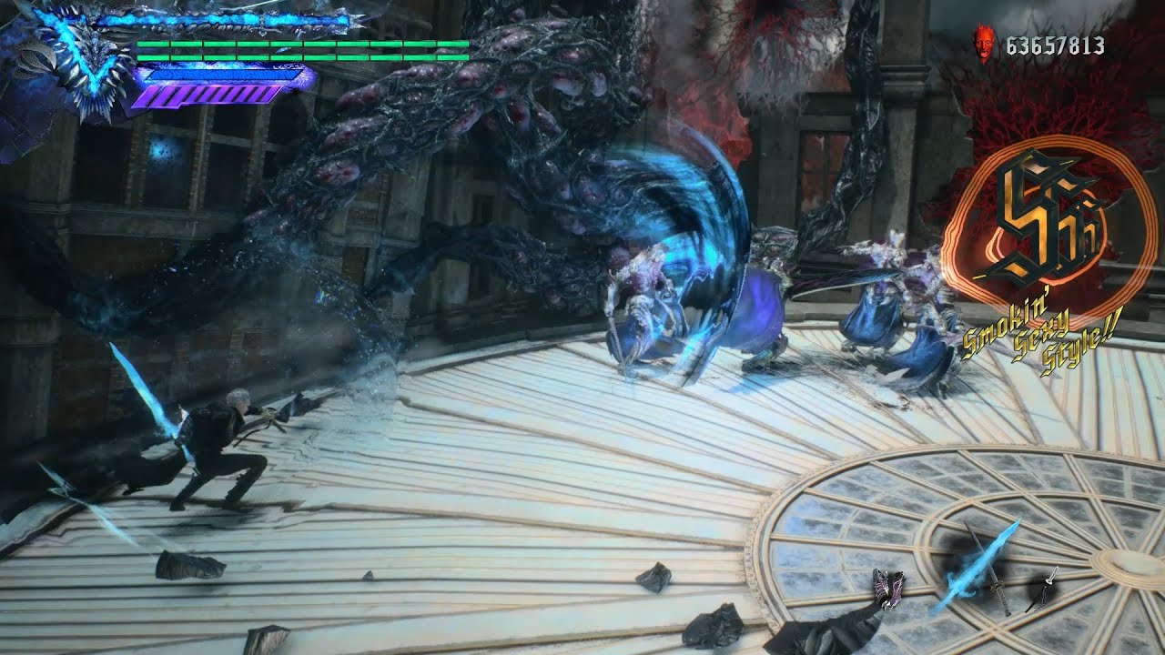 Restless Vergil in DMD M11(No Damage & No Beowulf)
