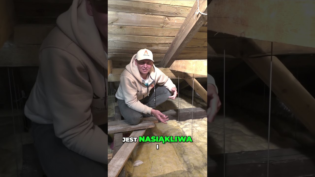 😱 Tak wygląda wełna po 15 latach na poddaszu&hellip;