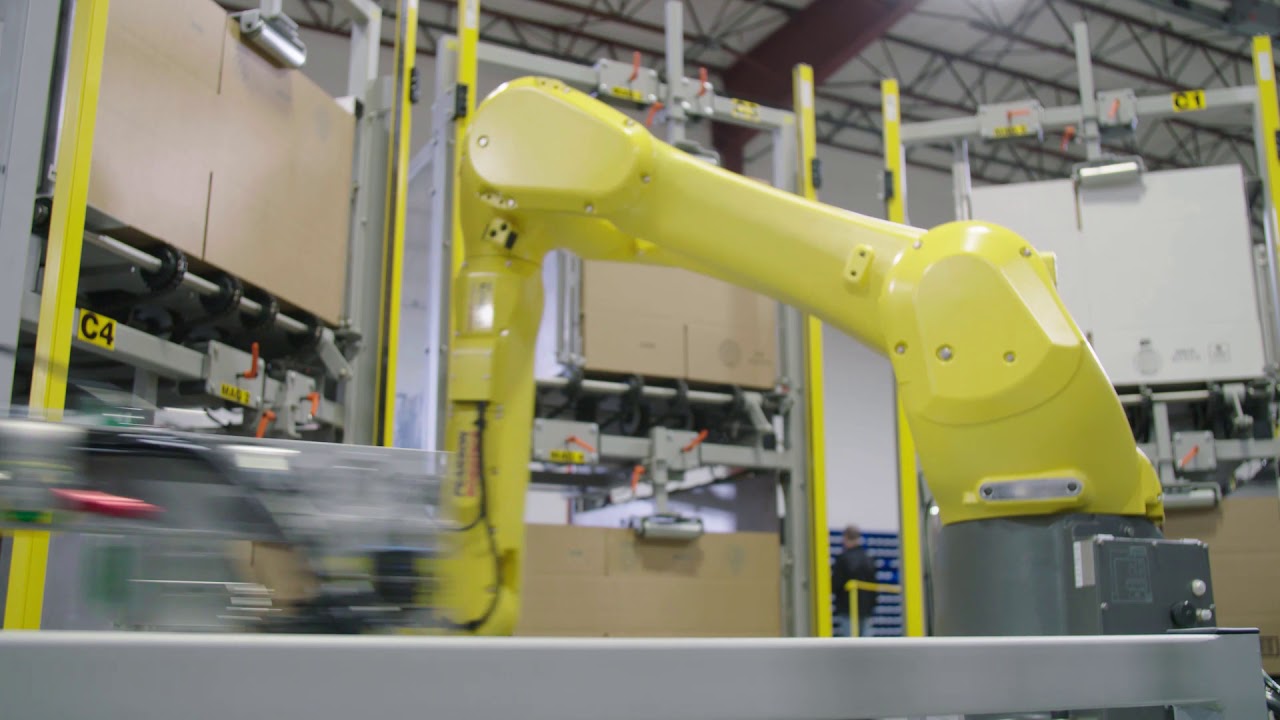 Robotic Case Erector - Multi-Magazine