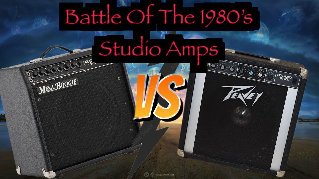 Battle Of The 1980&rsquo;s Studio Amps: Mesa Boogie Studio .22+ vs. Peavey Studio Pro
