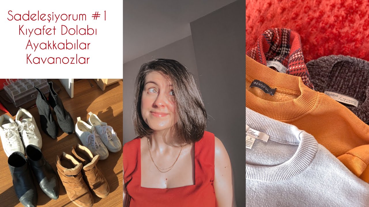 Minimalizm #4 | Adım Adım Sadeleşiyorum! Kıyafet dolabı, baza, mutfak