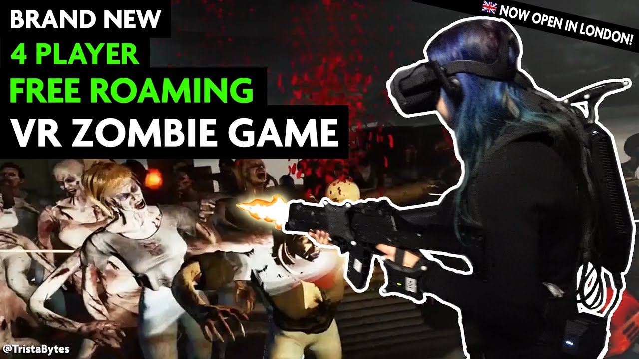 NEW 4 PLAYER ZOMBIE VR SHOOTER IN LONDON!