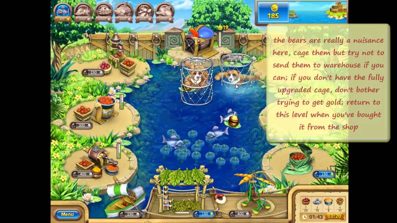 Farm Frenzy Gone Fishing Level 6