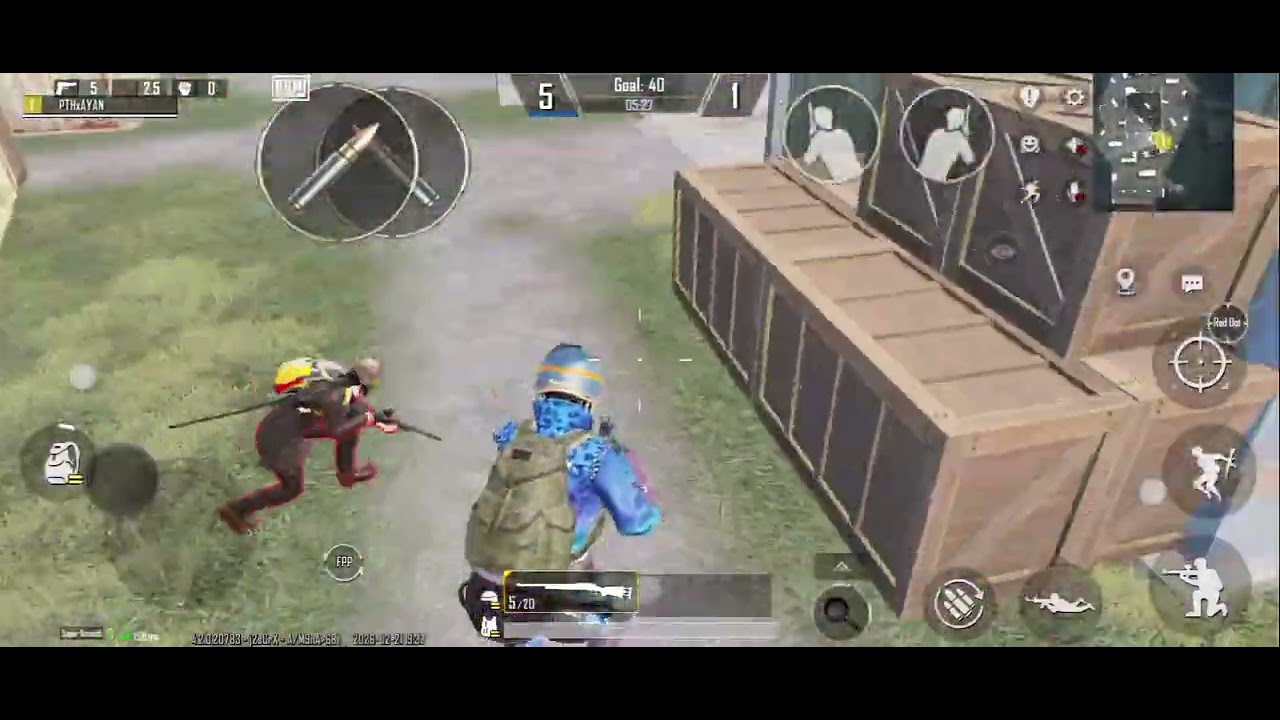 1vs1 in bgmi room